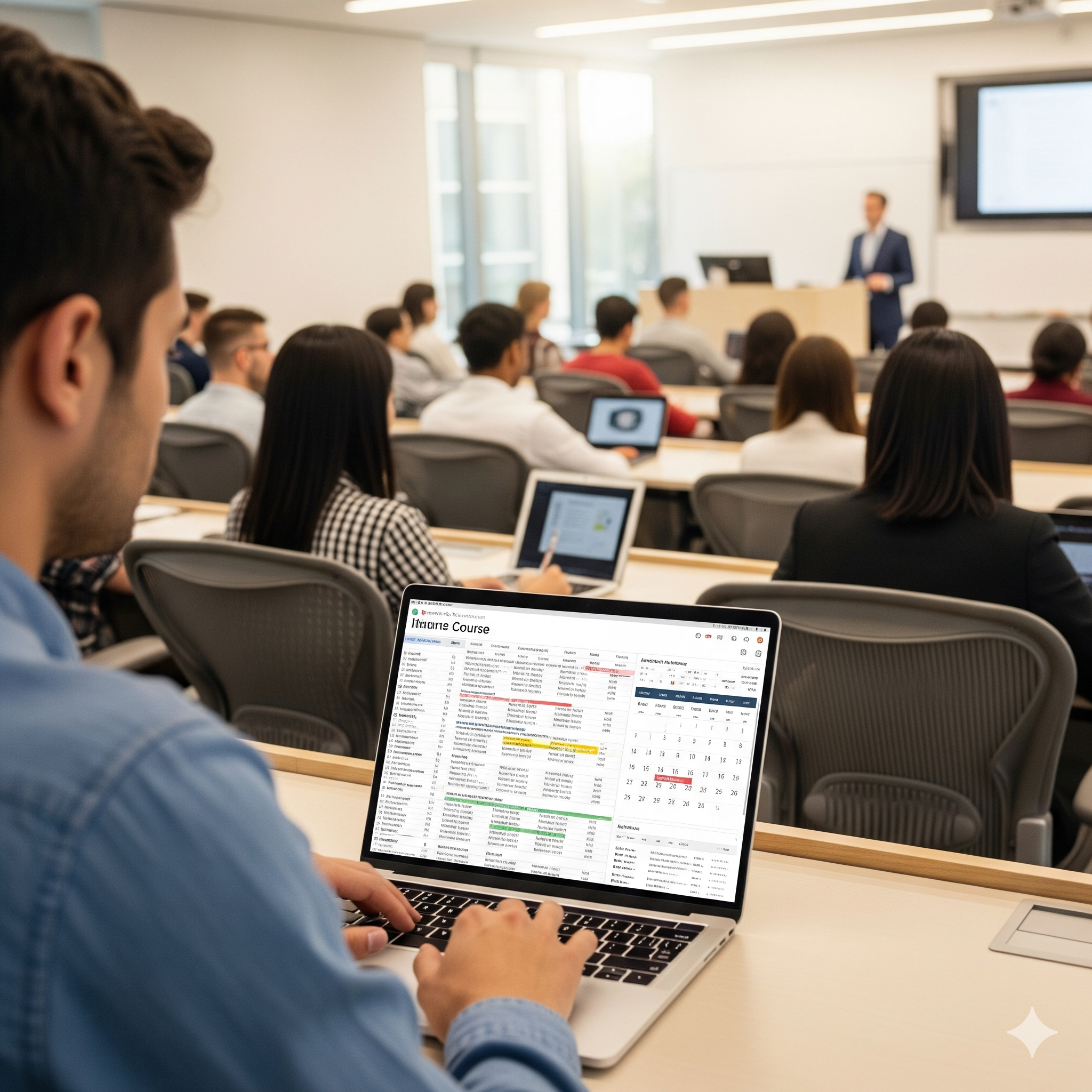 University schedules